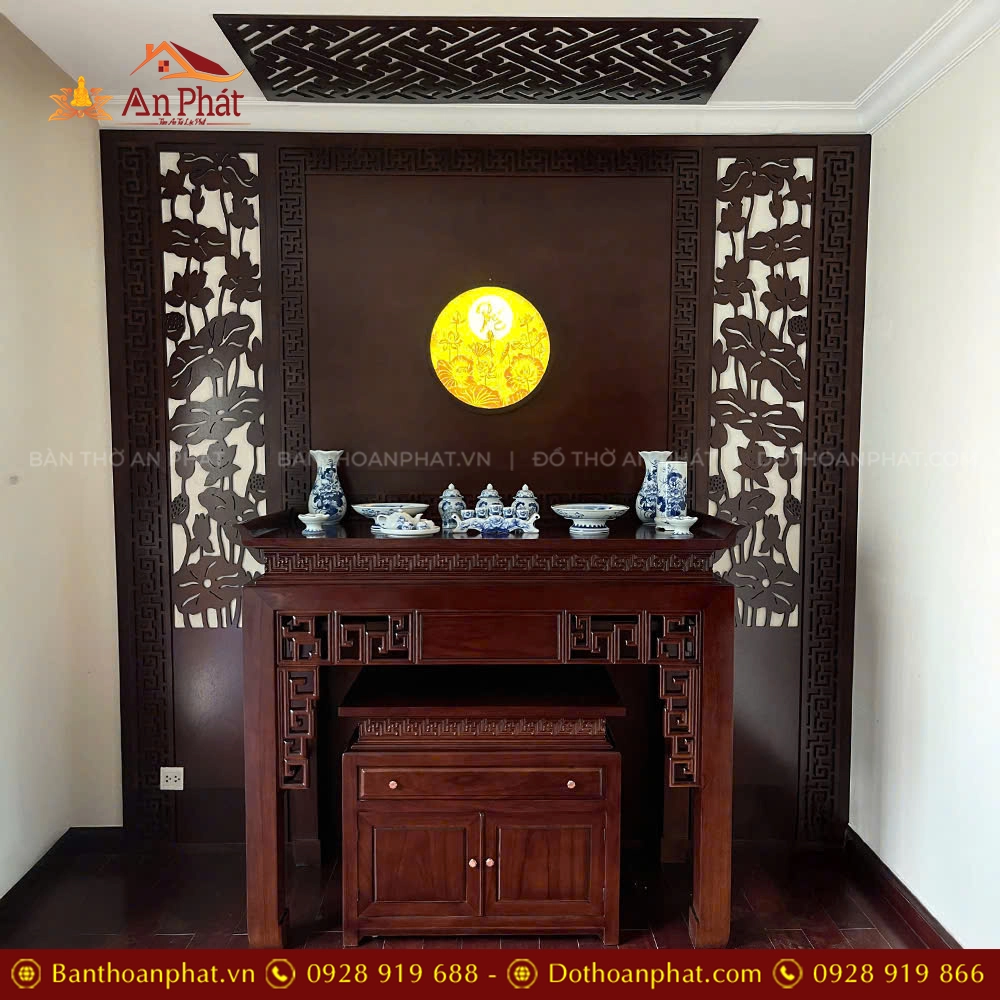 Mẫu Bàn Thờ Đẹp Hiện Đại BTD2252